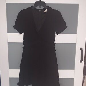 NWOT- Trixxi Black Mini Dress